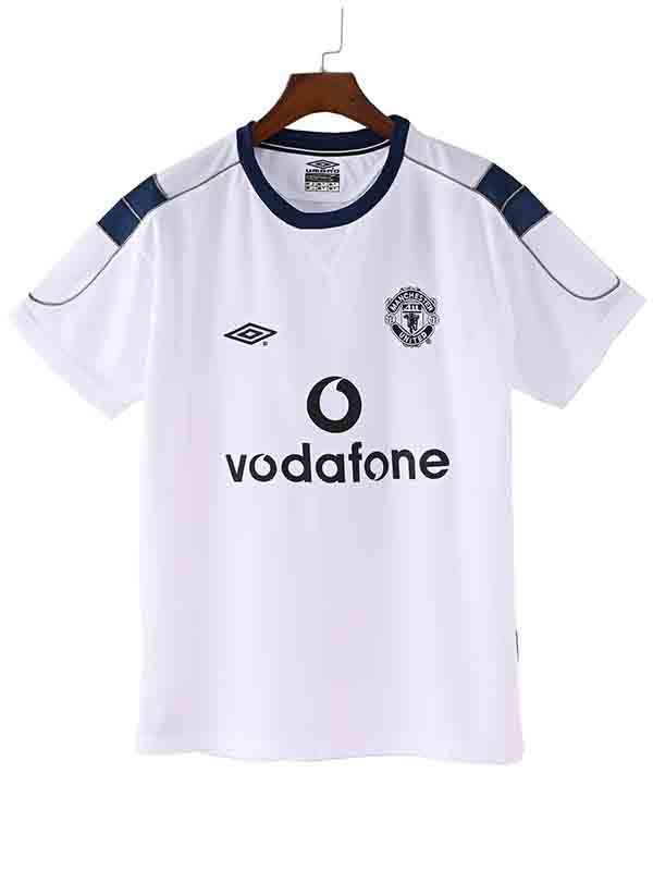 Manchester united away jersey mens retro shirt 1999-2000